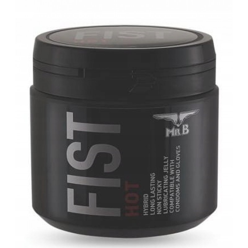 Розігріваючий лубрикант для фістингу 500 мл гель FIST Hot Lube Mister B