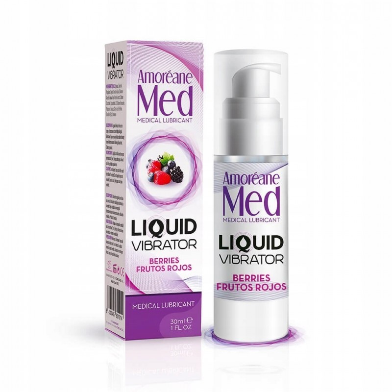 Liquid Vibrator Berries 10 мл Любрикант гель зі смаком ягоди