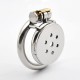 ПЕРЕВЕРНУТА НАГАТИВА КЛІТКА ДЛЯ ПЕНІСА INVERTED CHASTITY КЕЙДЖ З КАТЕТЕРОМ БДСМ