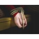 Мотузка для зв'язування Juicy Gold 8 мм 2 м Шовк БДСМ SHIBARI Золота Bondage