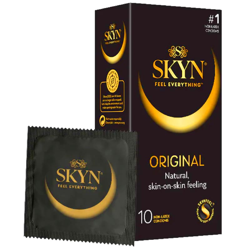 SKYN MIX ПРЕЗЕРВАТИВІВ ORIGINAL EXTRA LUBE LARGE ELITE INTENSE FEEL 50 шт.