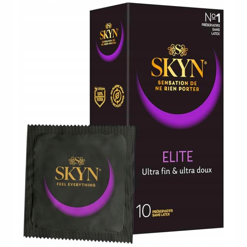 SKYN MIX ПРЕЗЕРВАТИВІВ ORIGINAL EXTRA LUBE LARGE ELITE INTENSE FEEL 50 шт.