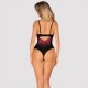 Obsessive - Сексуальне Боді З Квіткового Мережива Розенти XS/S