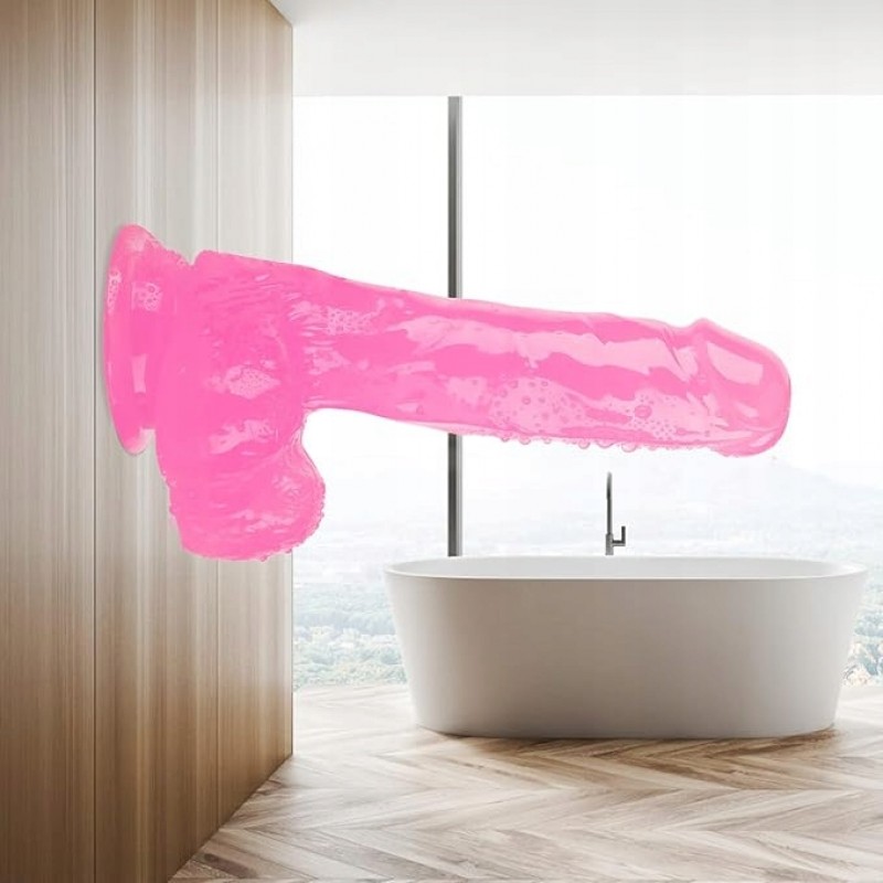Реалістичний Dildo пеніс для жінок, 15,5 см, з присоском та основою