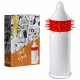 Презерватив EGZO Hot Red Soft стимулюючий з пухирцями - 1 шт.