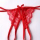 Жіночі стрінги з отвором БДСМ SEX SHOP Сексуальні мереживні трусики