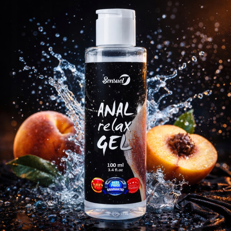 Любрикант Анальний Relax Gel 100Ml Водяний Зволожуючий Гель Для Анального Сексу