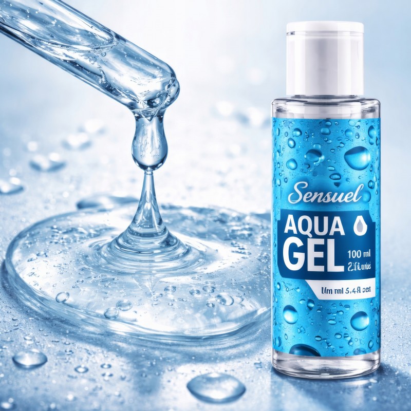 Любрикант Водяний Aqua Gel 100Мл Гель Інтимний Зволожуючий Для Відношення Іграшок
