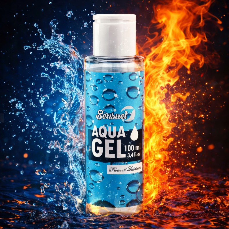 Любрикант Водяний Aqua Gel 100Мл Гель Інтимний Зволожуючий Для Відношення Іграшок