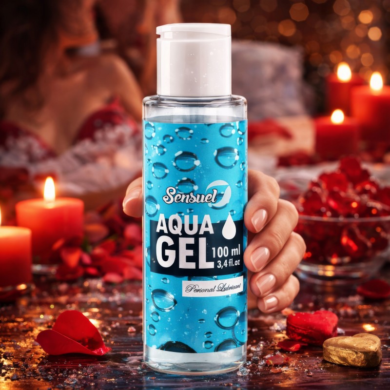Любрикант Водяний Aqua Gel 100Мл Гель Інтимний Зволожуючий Для Відношення Іграшок