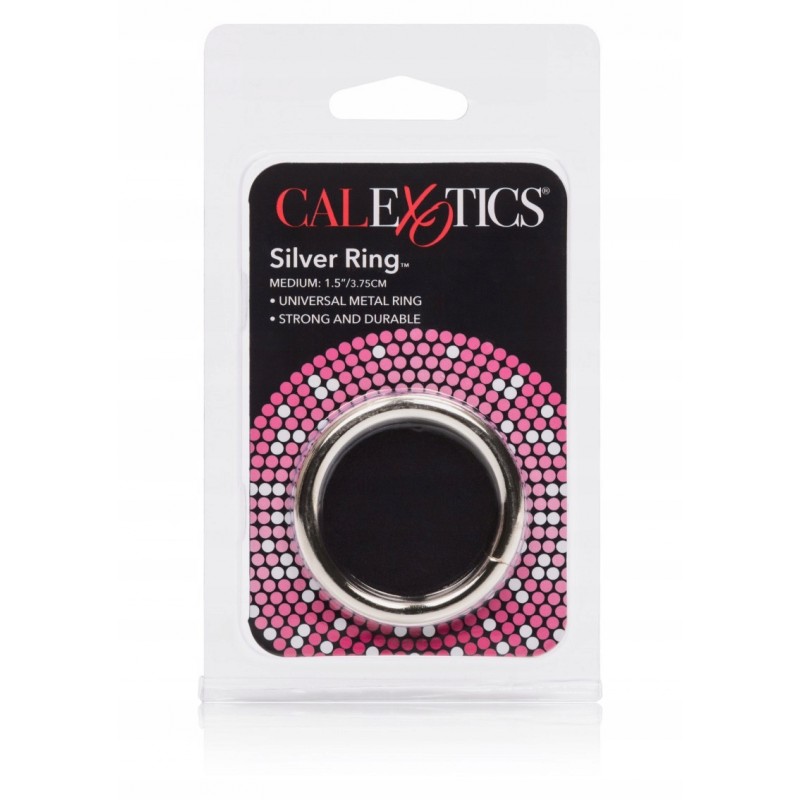 МЕТАЛЕВЕ КІЛЬЦЕ ДЛЯ ПЕНІСА SILVER RING 3,75 СМ