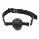 ЧОРНИЙ КЛЯП З КУЛЬКОЮ BREATHABLE BALL GAG
