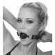 ЧОРНИЙ КЛЯП З КУЛЬКОЮ BREATHABLE BALL GAG
