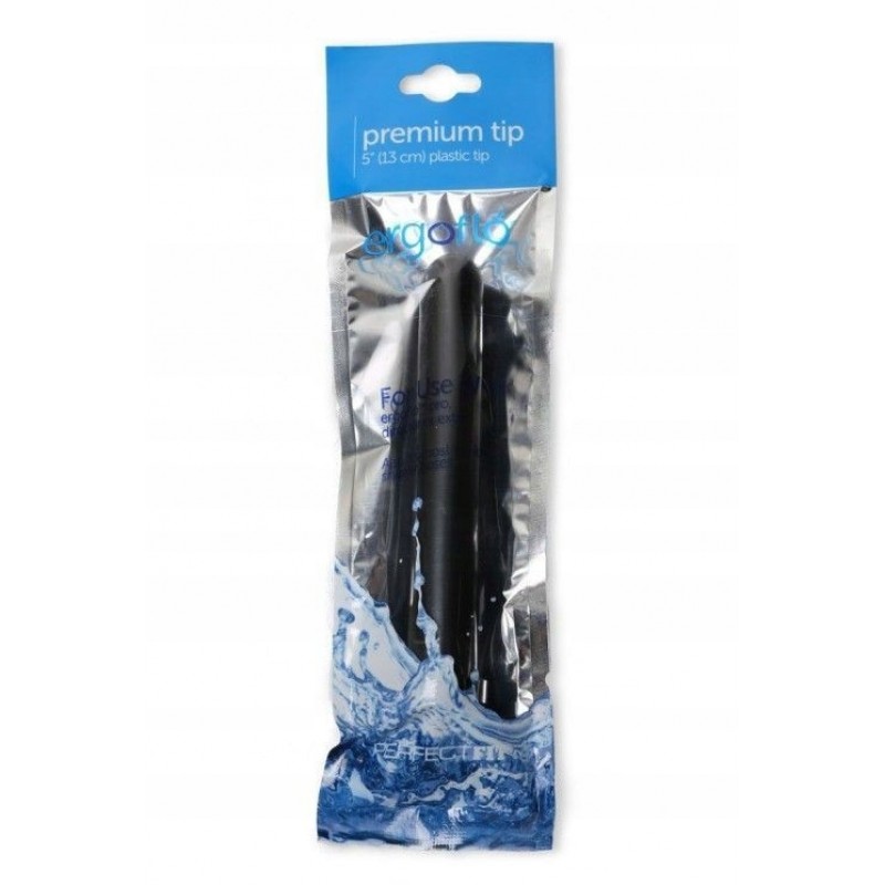 Наконечник для клізми Ergoflo Plastic Nozzle Black