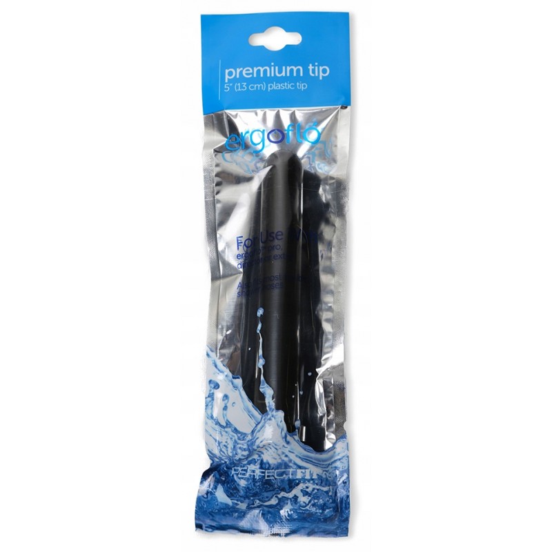 Наконечник для клізми Ergoflo Plastic Nozzle Black