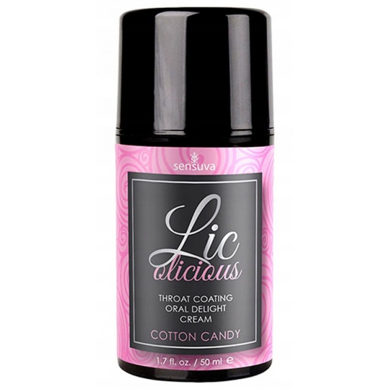SENSUVA LIC-O-LICIOUS ОРАЛЬНИЙ БАЛЬЗАМ З ЦУКРОВОЇ ВАТИ