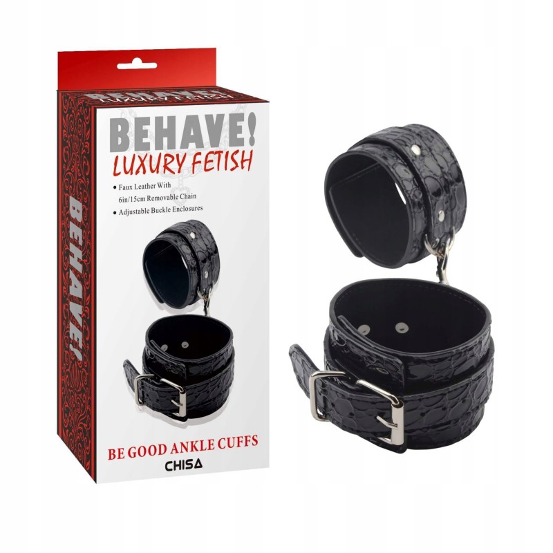 Наручники на кубики - Be good Ankle - для знерухомлення та забав БДСМ - Behave