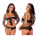 Панти Love Story LivCo Corsetti Fashion Сексуальні Відкриті Трусики S/M