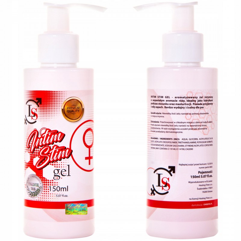 INTIM STIM GEL 150 МЛ ТРОЯНДОВИЙ ОРГАЗМ-ГЕЛЬ 3В1