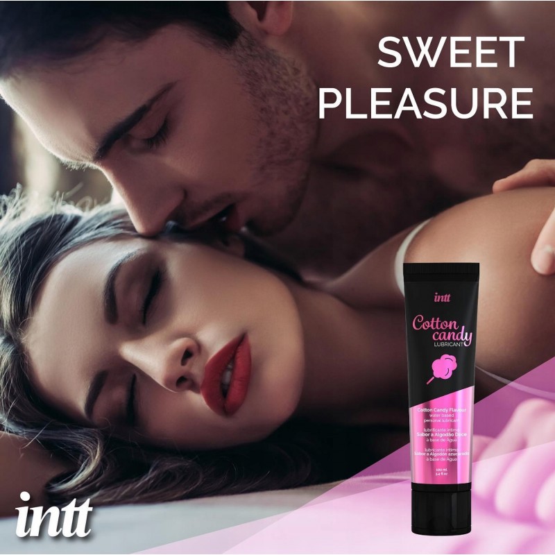 ВОДЯНИЙ ЛУБРИКАНТ INTT COTTON CANDY 100 МЛ