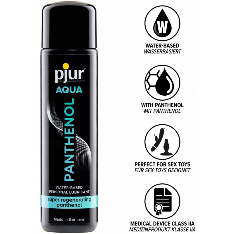 РЕГЕНЕРУЮЧИЙ ЛУБРИКАНТ PJUR AQUA PANTHENOL 100МЛ