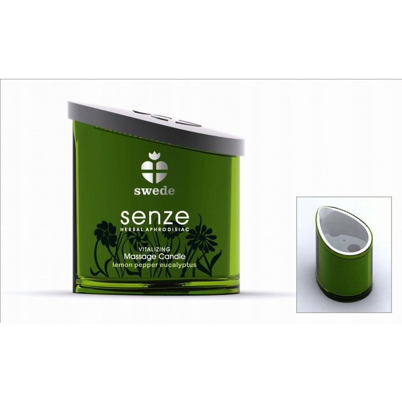 НАТУРАЛЬНА МАСАЖНА СВІЧКА SWEDE SENZE VITALIZING