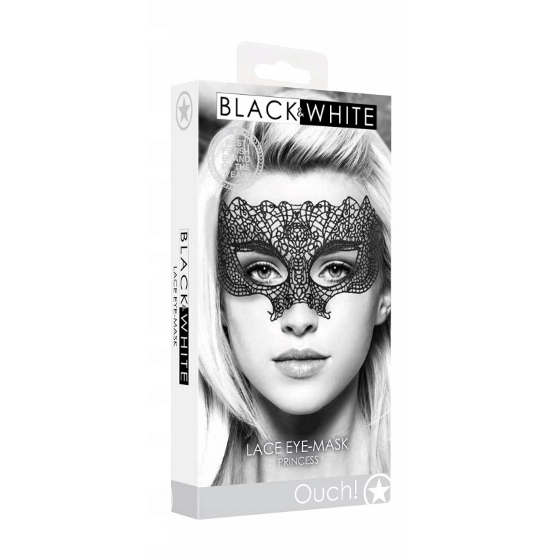 МЕРЕЖИВНА МАСКА ДЛЯ ОЧЕЙ PRINCESS BLACK LACE МАСКА