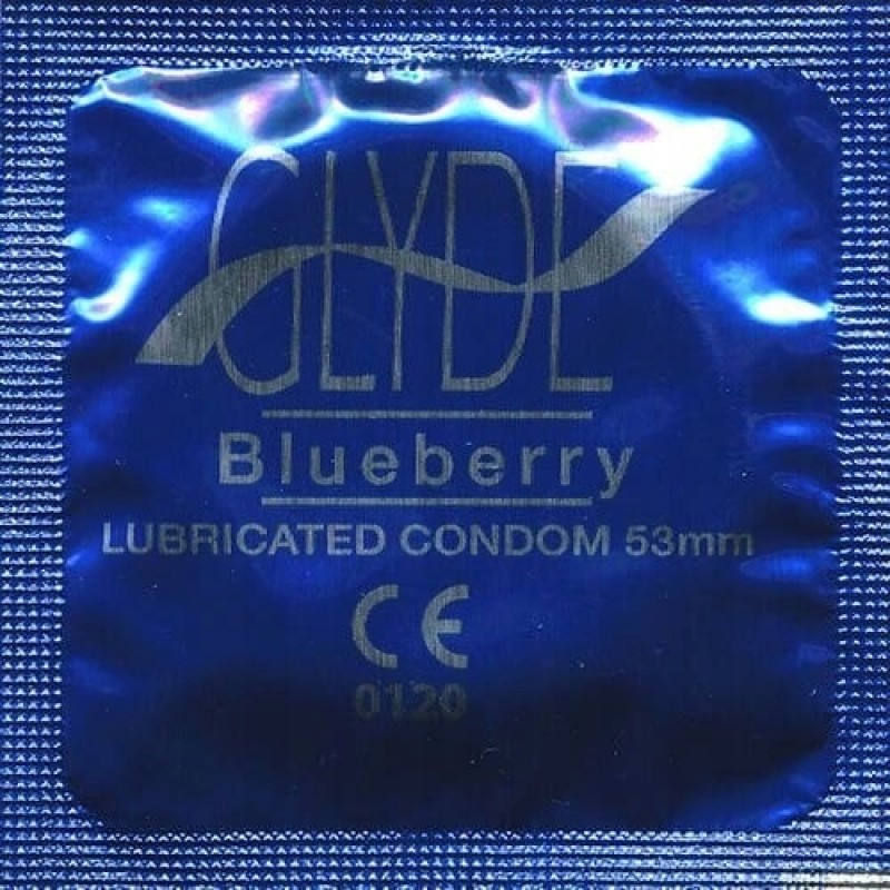 Презервативи GLYDE Vegan Ultra Blueberry-Flavoured (10 шт)