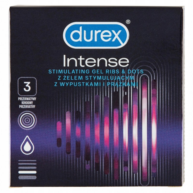Презервативи Durex Intense 3 штуки