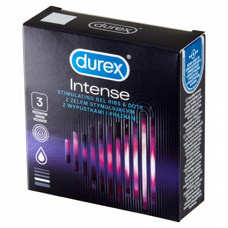 Презервативи Durex Intense 3 штуки