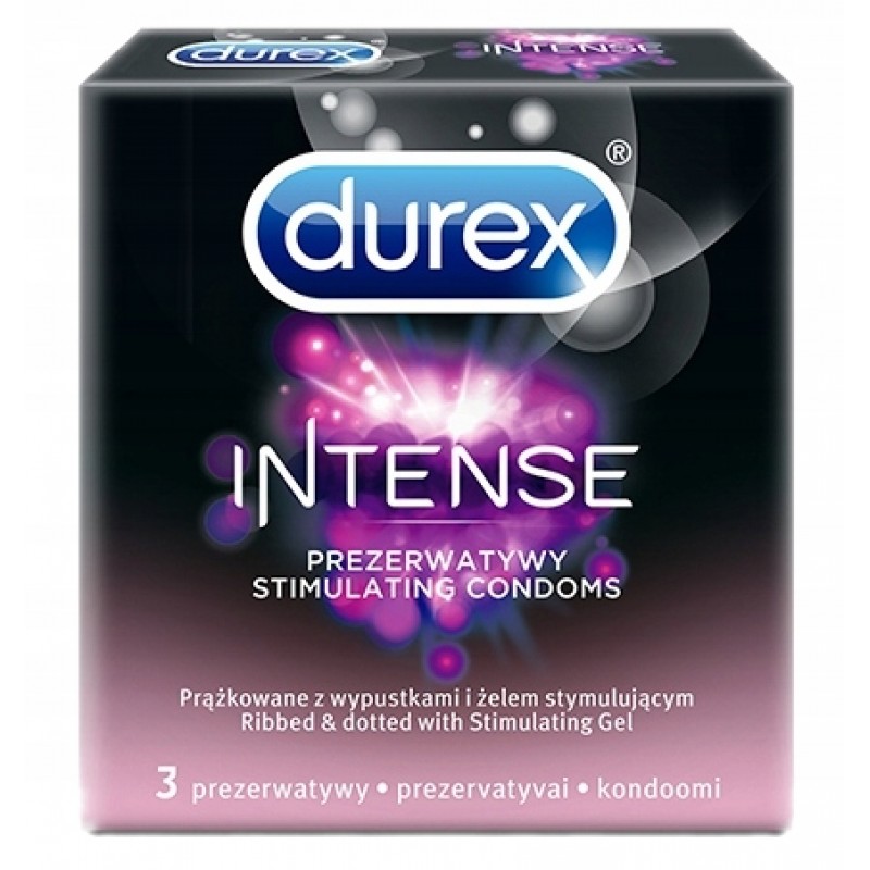 Презервативи Durex Intense 3 штуки
