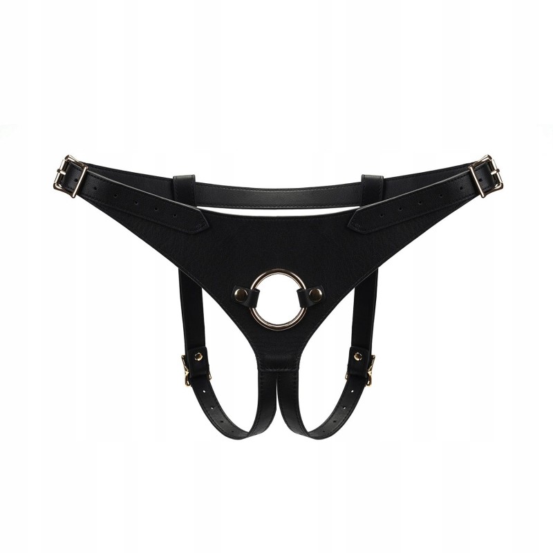 Liebe Seele Збруя Темний Секрет Делюкс Leather Strap On Harness