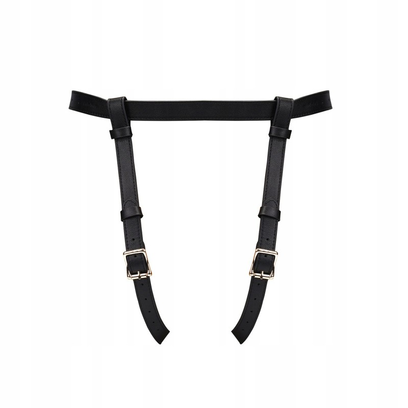 Liebe Seele Збруя Темний Секрет Делюкс Leather Strap On Harness