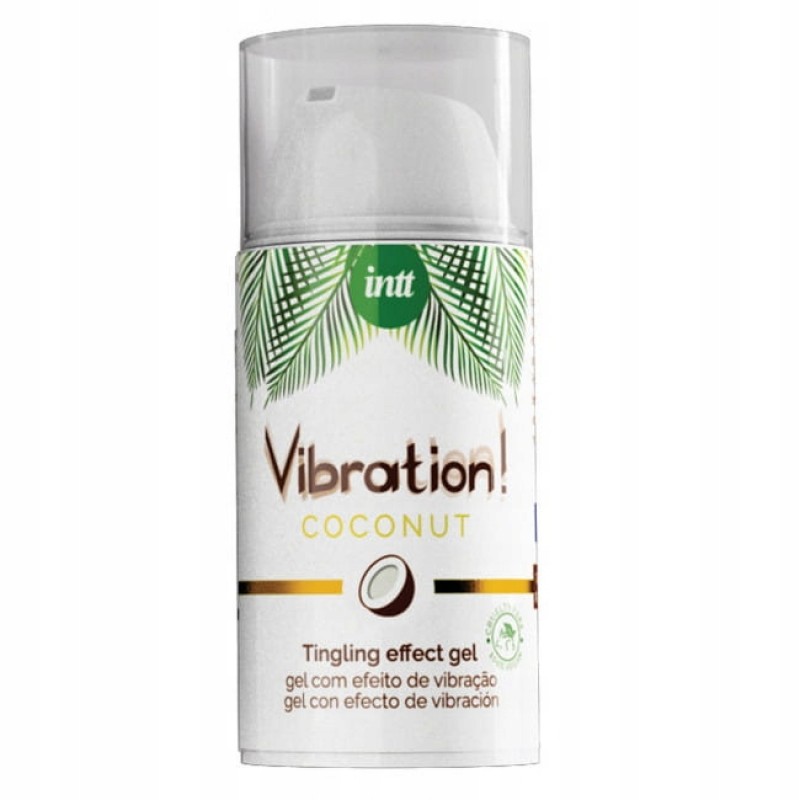 РІДКИЙ ВІБРАТОР INTT LIQUID VIBRATION COCONUT VEGAN