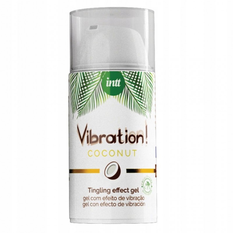 РІДКИЙ ВІБРАТОР INTT LIQUID VIBRATION COCONUT VEGAN