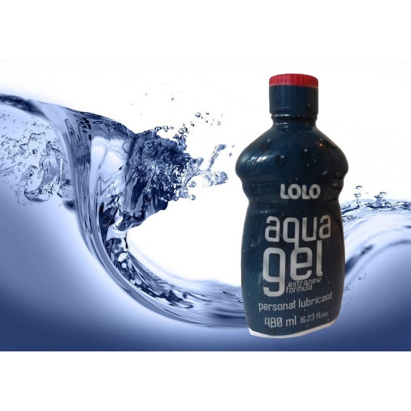 ГЕЛЬ LOLO AQUA ВОДНИЙ ГЕЛЬ ЕФЕКТИВНИЙ ЗВОЛОЖУЮЧИЙ КОВЗАЮЧИЙ ЛУБРИКАНТ 480мл