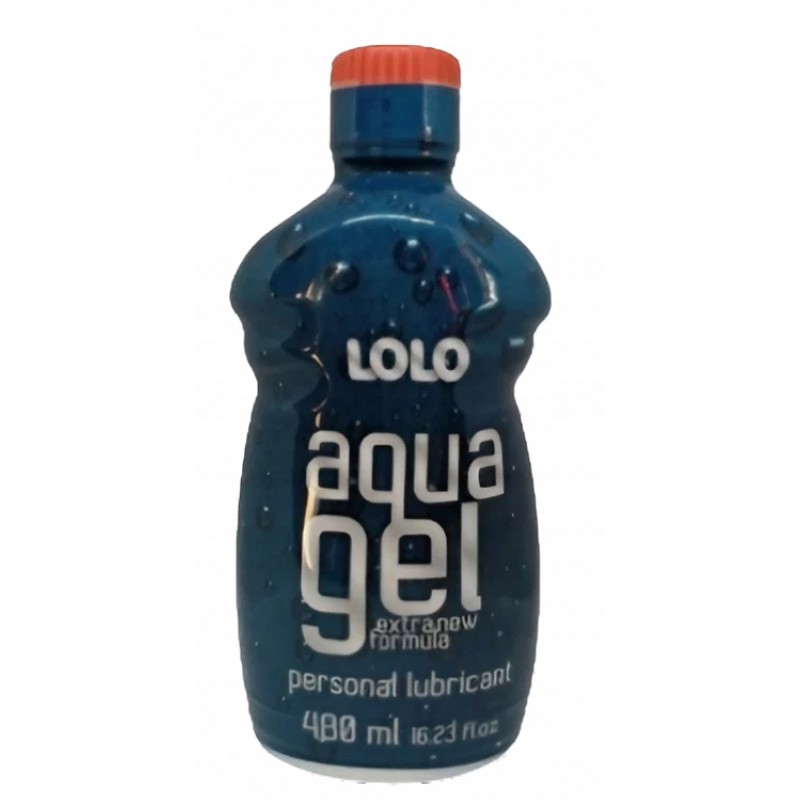 ГЕЛЬ LOLO AQUA ВОДНИЙ ГЕЛЬ ЕФЕКТИВНИЙ ЗВОЛОЖУЮЧИЙ КОВЗАЮЧИЙ ЛУБРИКАНТ 480мл