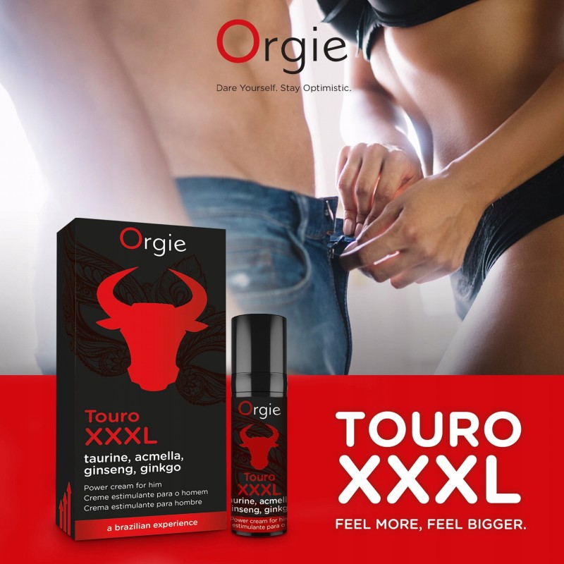 КРЕМ ОРГІЇ TOURO XXXL ЕРЕКЦІЯ ЗБІЛЬШЕННЯ ПЕНІСА 2 МЛ