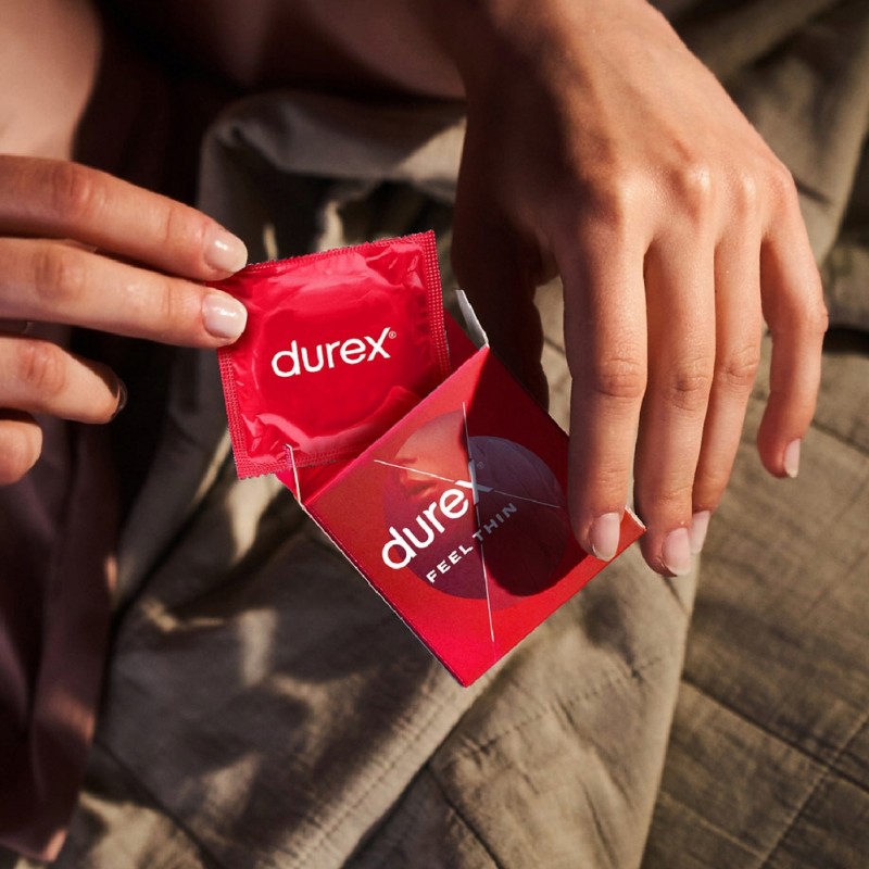Презервативи DUREX FEEL THIN classic дуже тонкі 12 шт