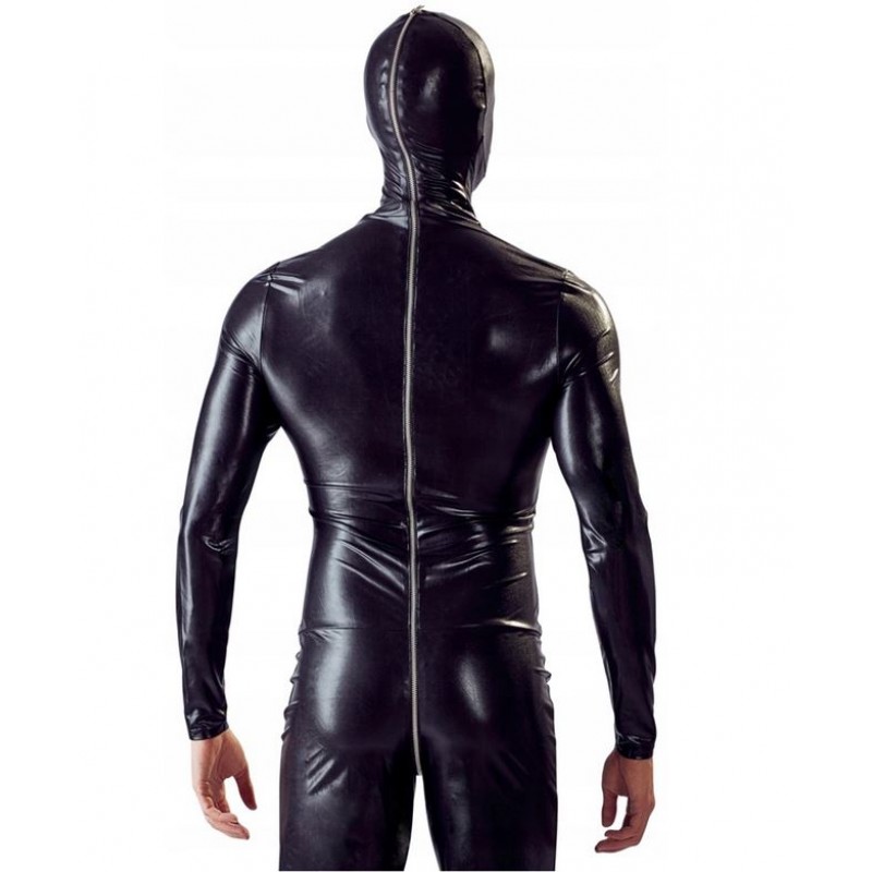 FETISH COLLECTION чоловічий костюм БДСМ на все тіло злегка просвічуючий L