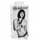 S&M Breathable Ball Gag регульований кляп з кулею, чорний, 5 см