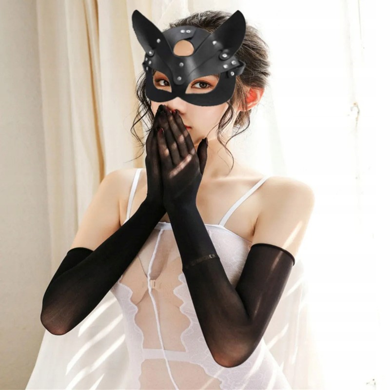 Чорна Маска БДСМ Кішка Кошеня Catwoman