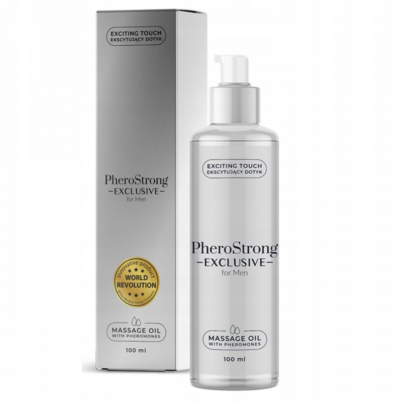PheroStrong Exclusive For Men Масажна олія з феромонами 100 мл