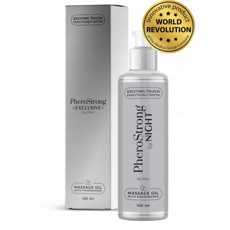 PheroStrong Exclusive For Men Масажна олія з феромонами 100 мл