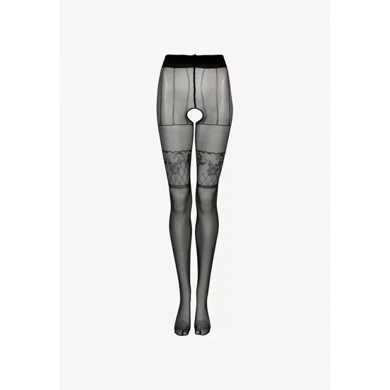 Сексуальні Колготки з Діркою Napama LivCo Corsetti - Чорні 20 DEN S