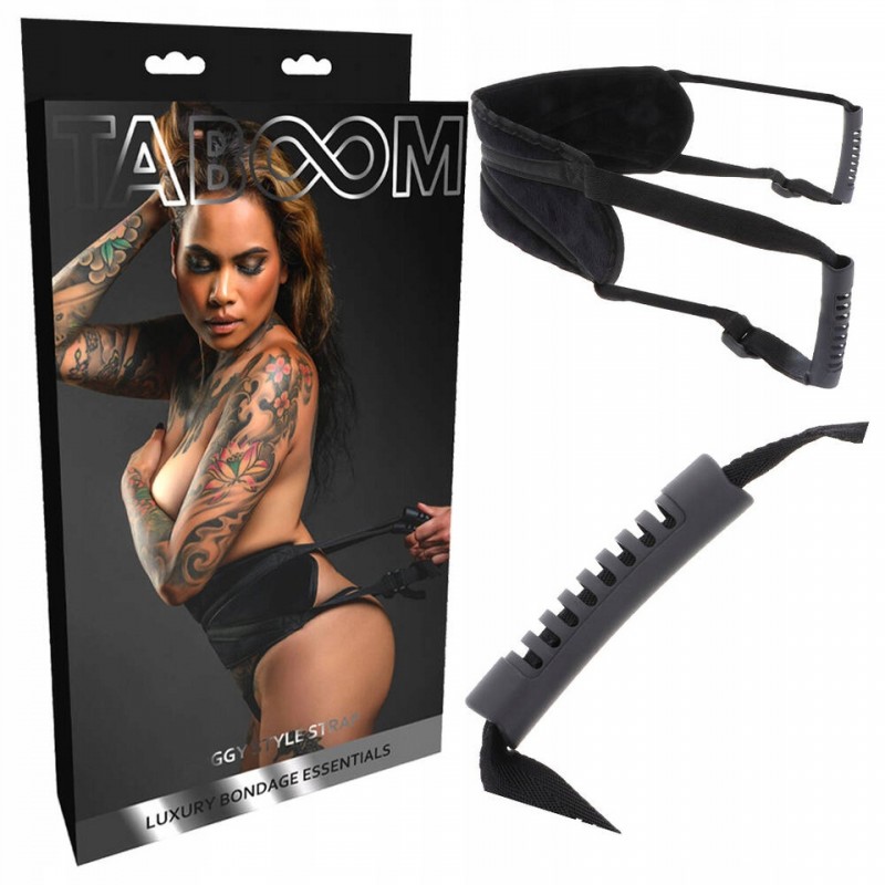 Ремінь БДСМ TABOOM 17141 Doggy Style Strap - Регульований, Чорний