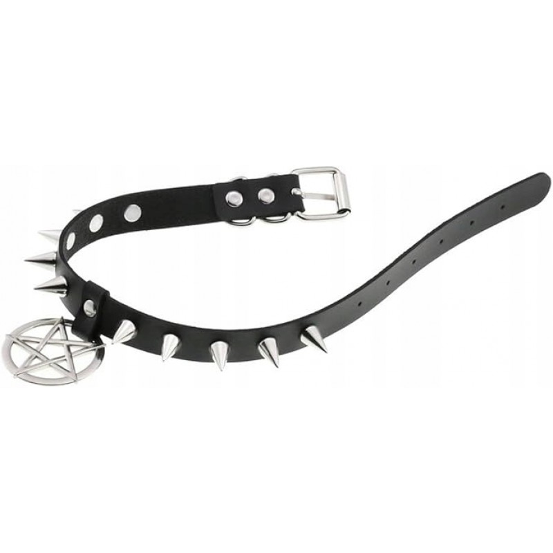 Нашийник для шиї Choker Pentagram Goth БДСМ