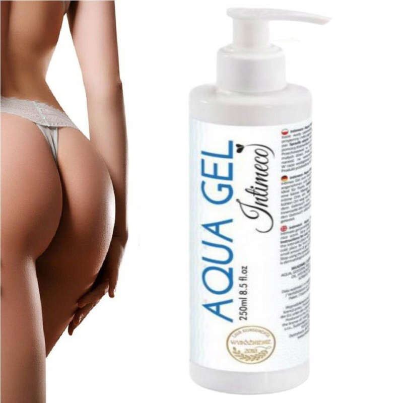 AQUA GEL ІНТИМНИЙ ГЕЛЬ ЗМАЗКА ЗВОЛОЖУЮЧИЙ ЛЮБРИКАНТ 250мл INTIMECO