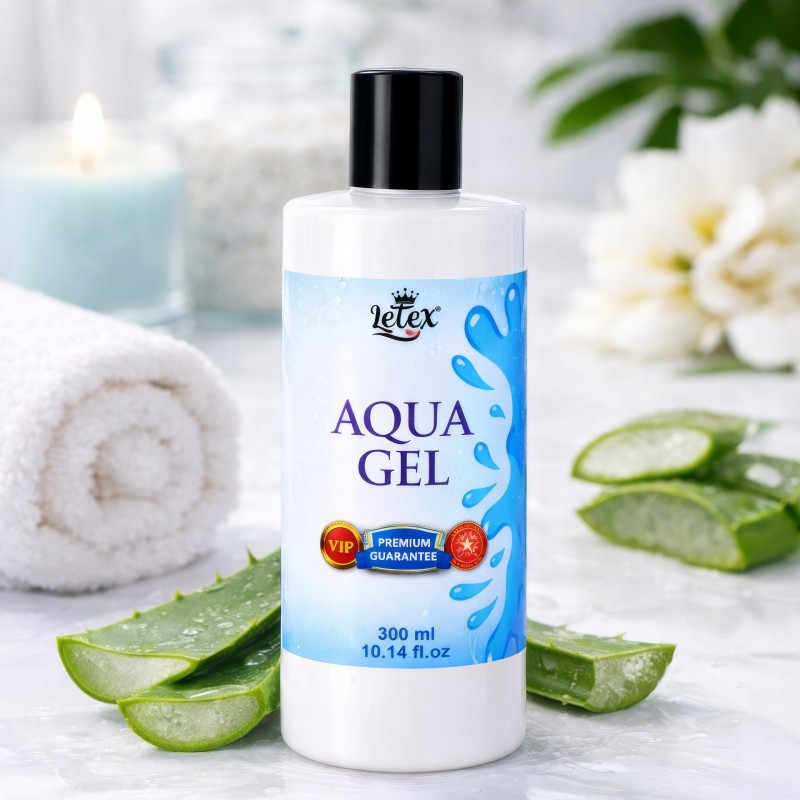 Aqua Gel Гель Інтимний Водяний 300мл Зволожуючий Великий Секс Пляшка Супер Ковзання