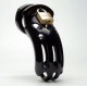 Клітка для пеніса CB-X The Curve black